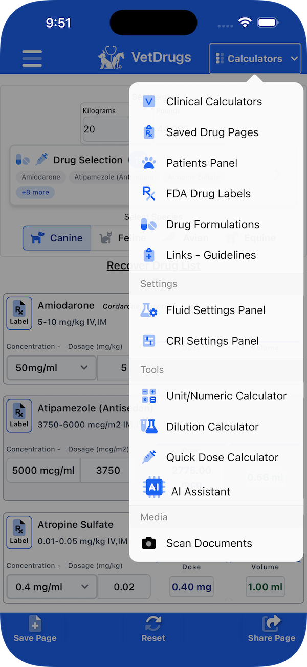 CRI Calculator